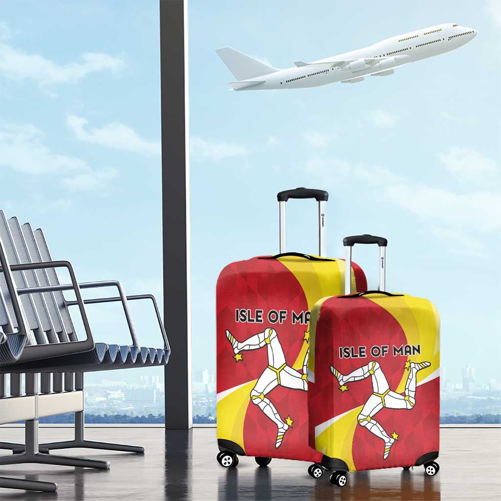 Isle of Man Luggage Cover Triskele Ny Tree Cassyn LT15