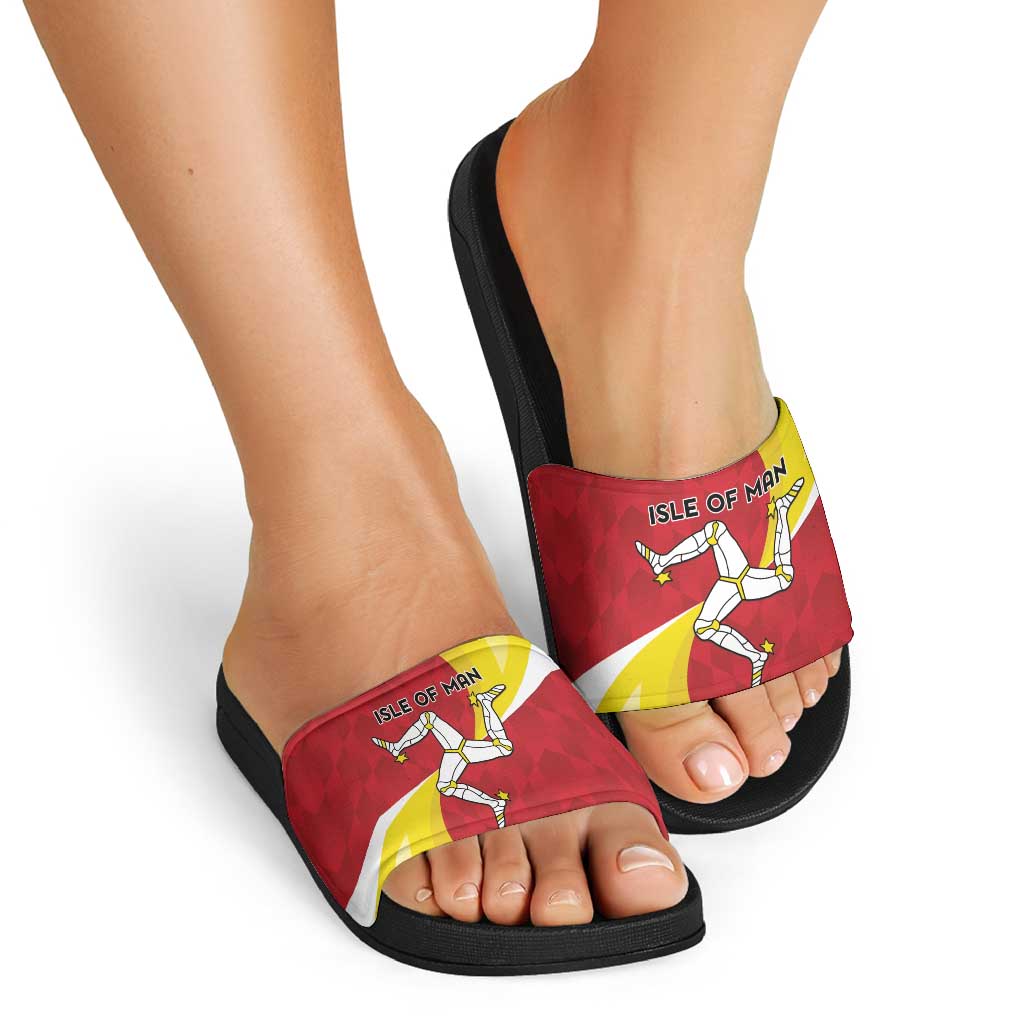 Isle of Man Slide Sandals Triskele Ny Tree Cassyn LT15