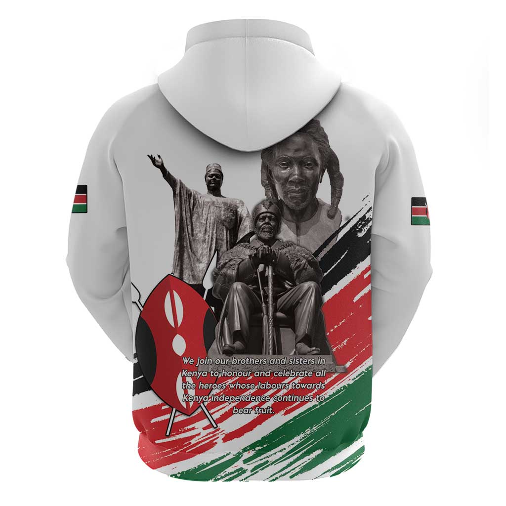 Kenya Mashujaa Day Hoodie Kenyan Heroes LT15