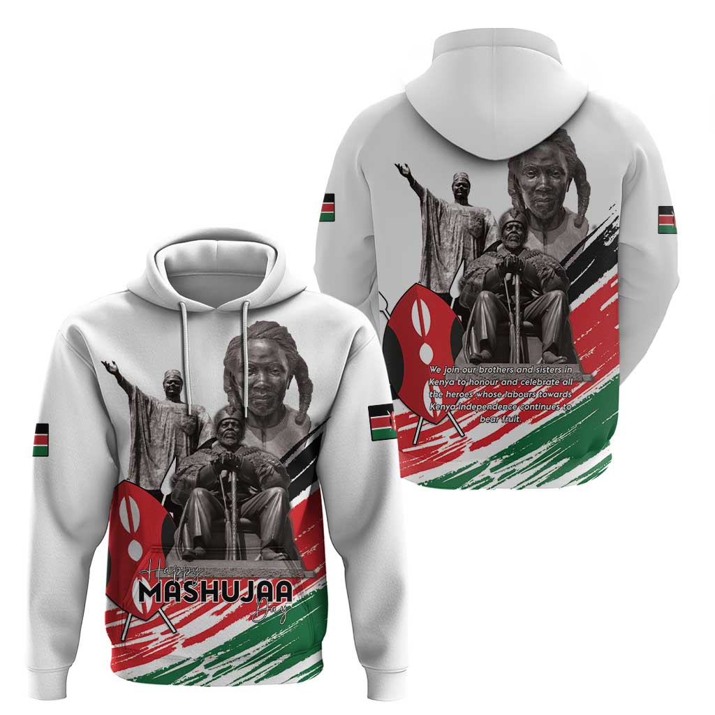Kenya Mashujaa Day Hoodie Kenyan Heroes LT15