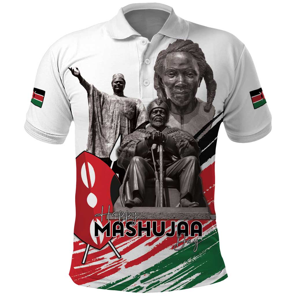 Kenya Mashujaa Day Polo Shirt Kenyan Heroes LT15