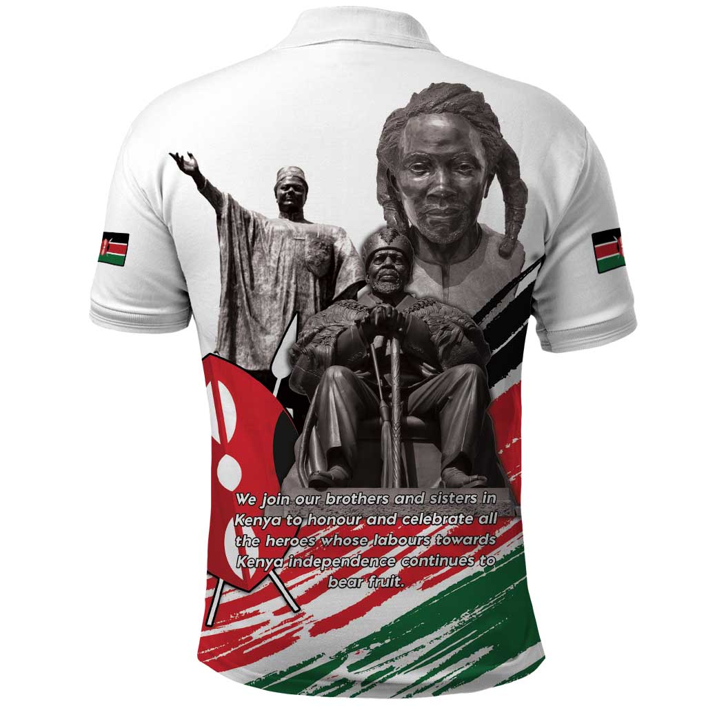 Kenya Mashujaa Day Polo Shirt Kenyan Heroes LT15