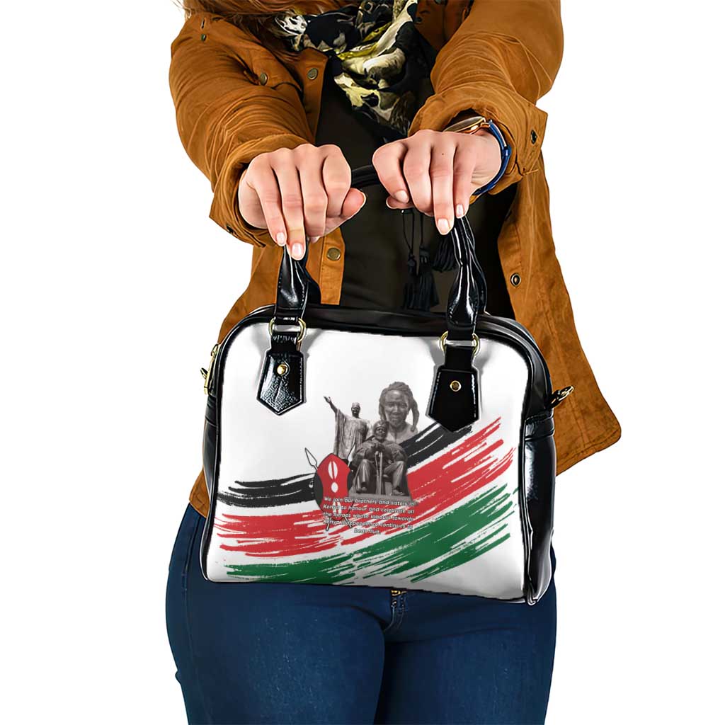 Kenya Mashujaa Day Shoulder Handbag Kenyan Heroes LT15