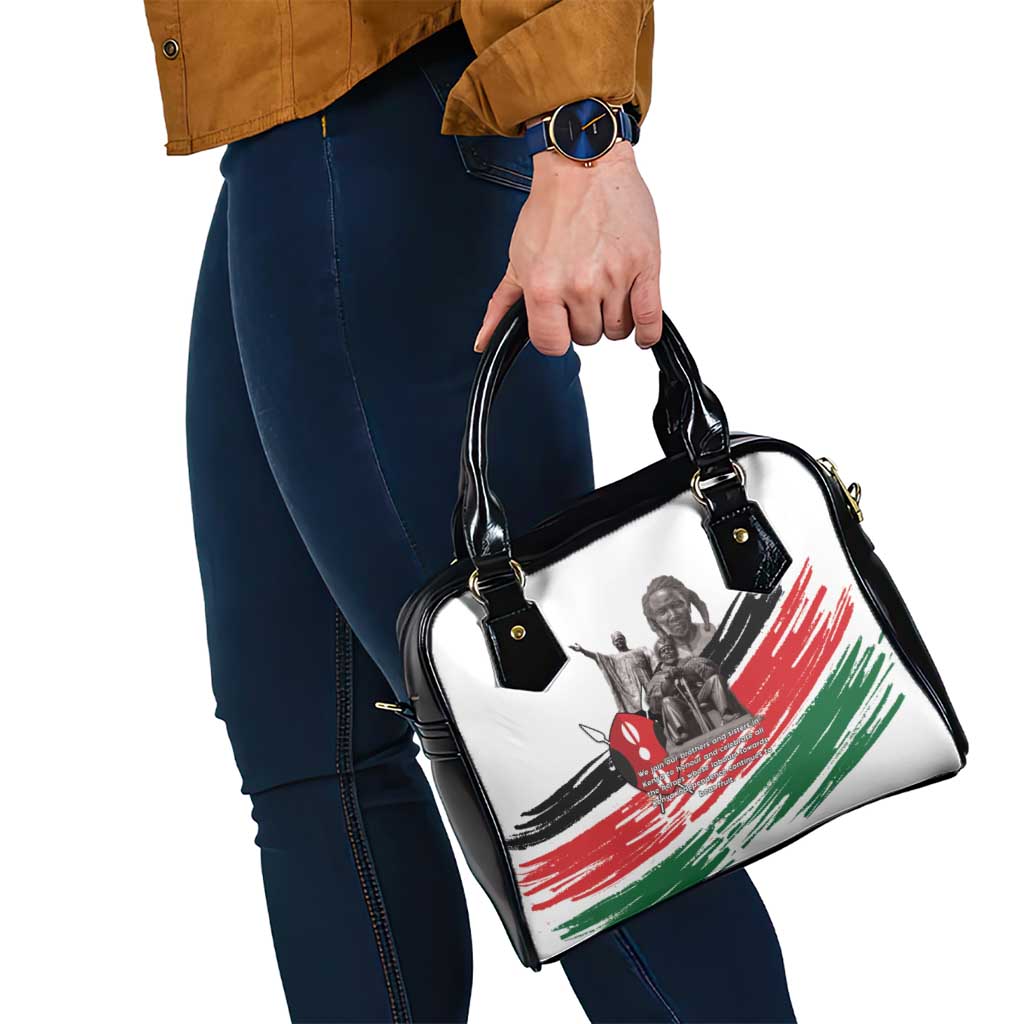 Kenya Mashujaa Day Shoulder Handbag Kenyan Heroes LT15