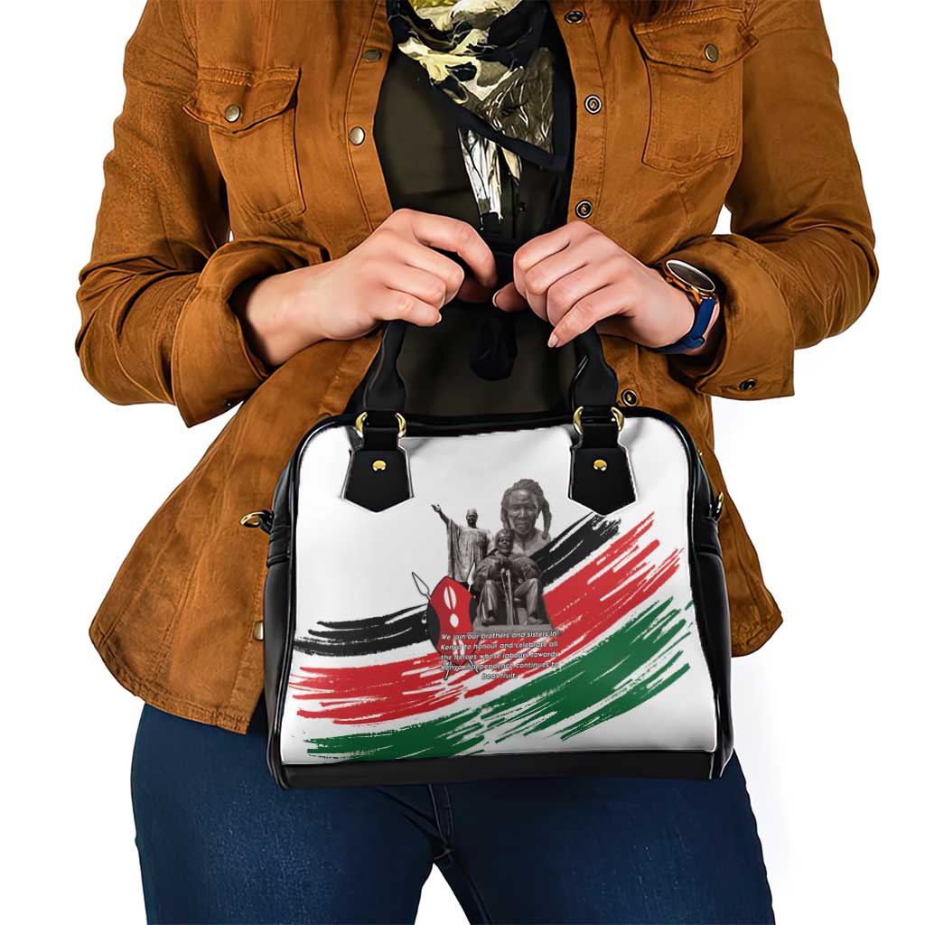 Kenya Mashujaa Day Shoulder Handbag Kenyan Heroes LT15
