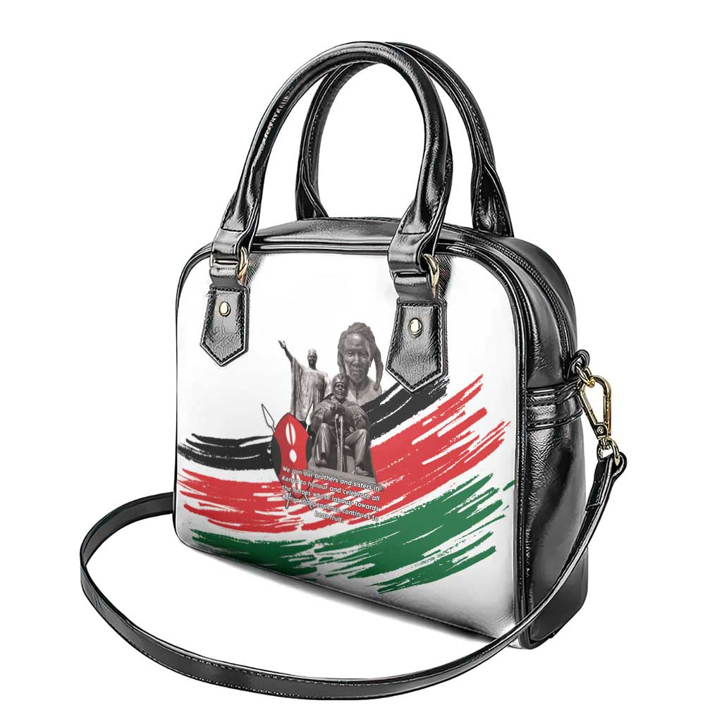 Kenya Mashujaa Day Shoulder Handbag Kenyan Heroes LT15