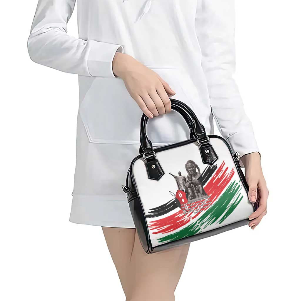 Kenya Mashujaa Day Shoulder Handbag Kenyan Heroes LT15