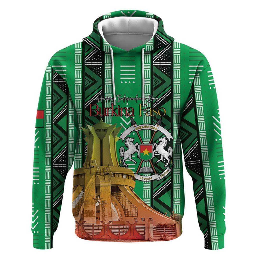 Personalized Burkina Faso Martyrs Day Hoodie Monument des Heros Nationaux LT15