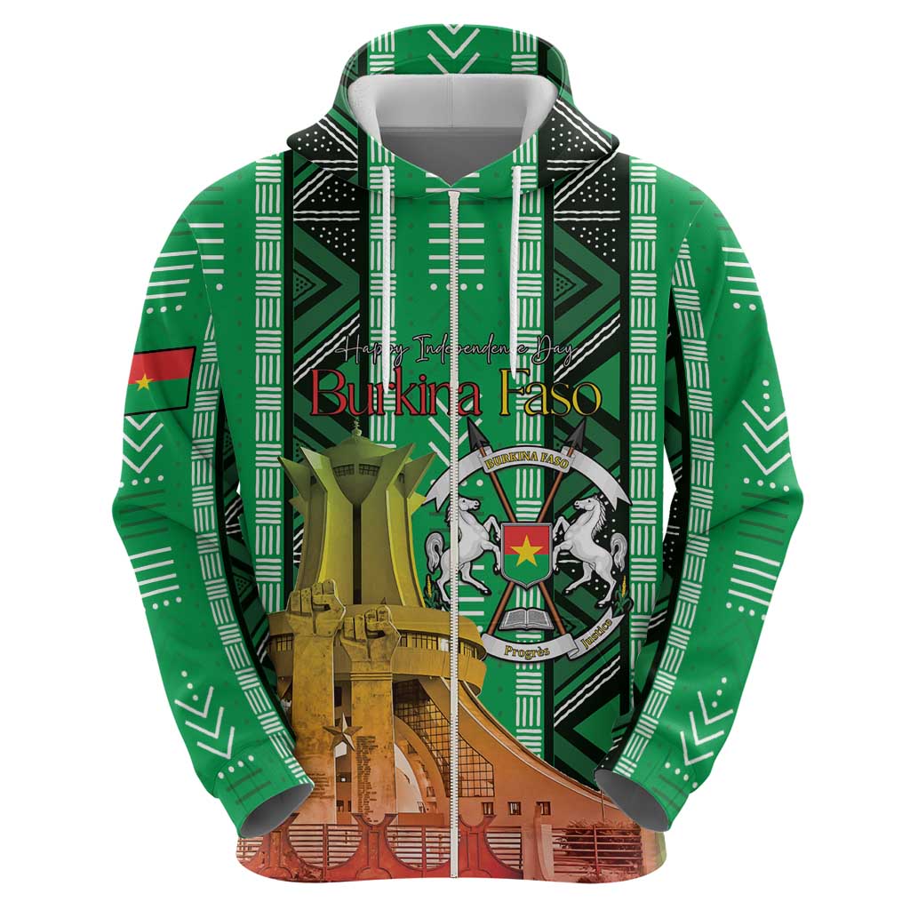 Personalized Burkina Faso Martyrs Day Hoodie Monument des Heros Nationaux LT15