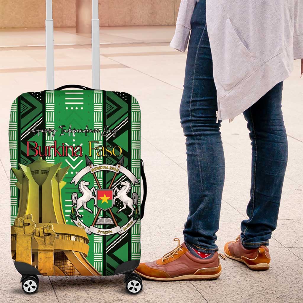 Burkina Faso Martyrs Day Luggage Cover Monument des Heros Nationaux LT15