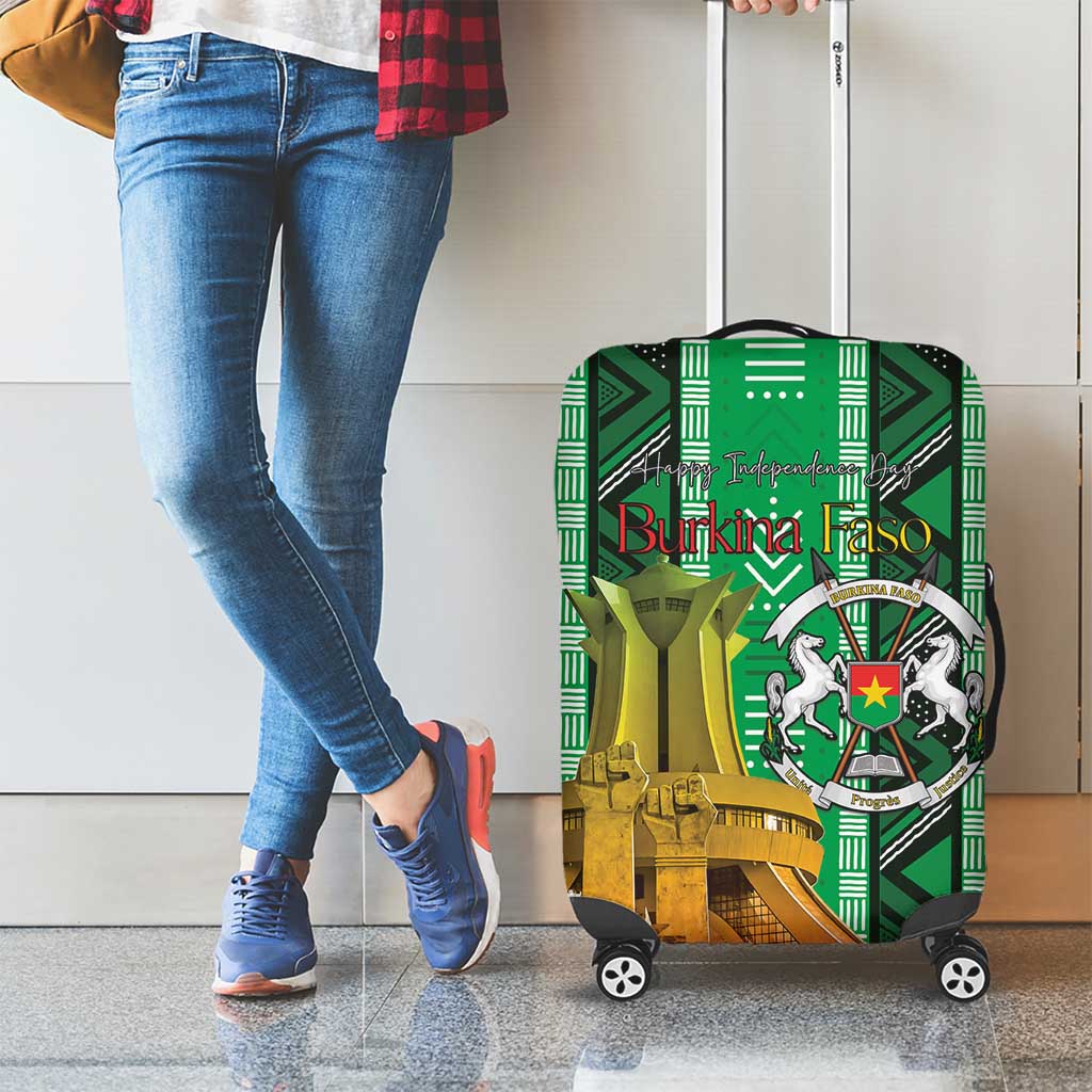 Burkina Faso Martyrs Day Luggage Cover Monument des Heros Nationaux LT15