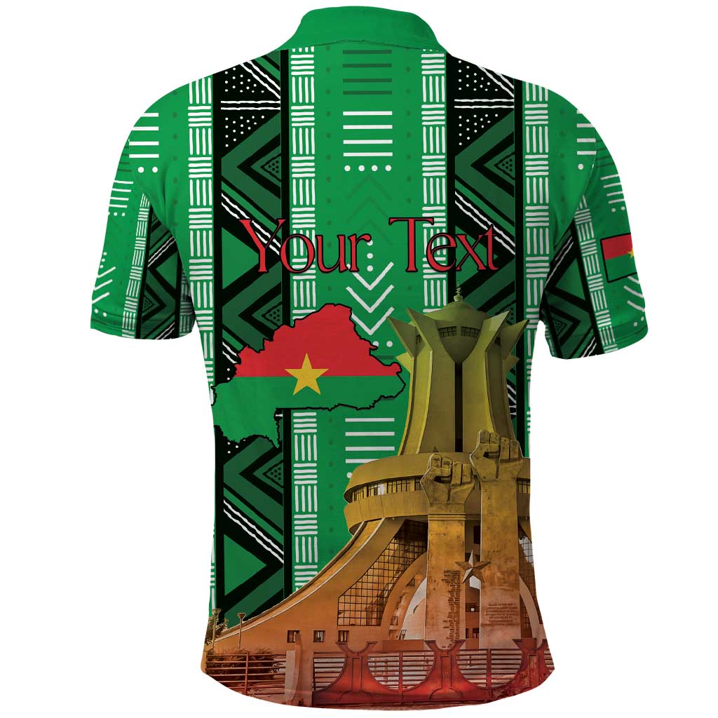 Personalized Burkina Faso Martyrs Day Polo Shirt Monument des Heros Nationaux LT15