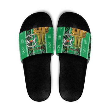 Burkina Faso Martyrs Day Slide Sandals Monument des Heros Nationaux LT15