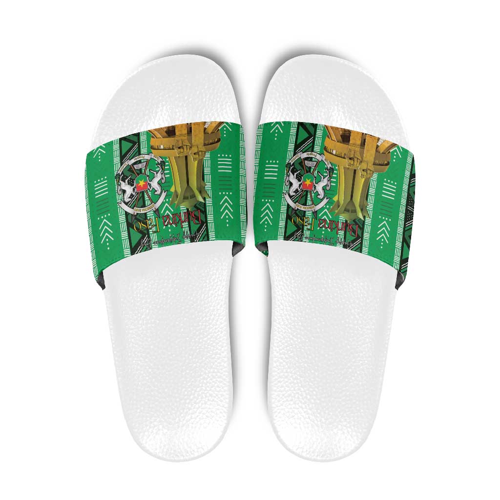 Burkina Faso Martyrs Day Slide Sandals Monument des Heros Nationaux LT15