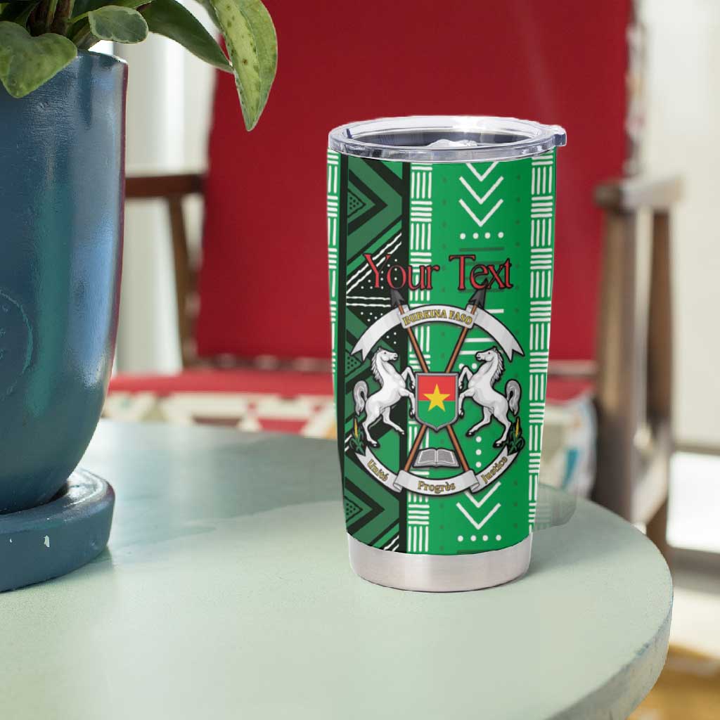 Burkina Faso Martyrs Day Personalized Tumbler Cup Monument des Heros Nationaux LT15