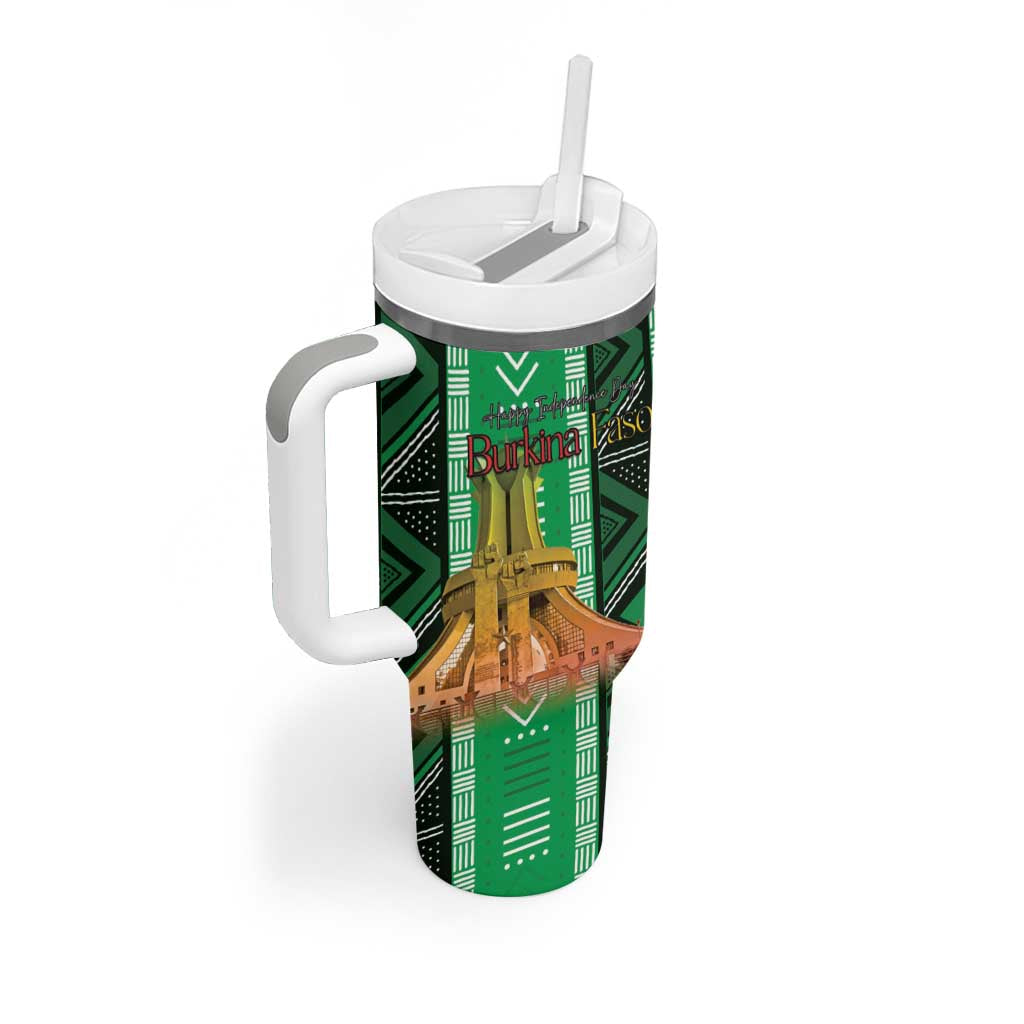 Burkina Faso Martyrs Day Personalized Tumbler With Handle Monument des Heros Nationaux LT15