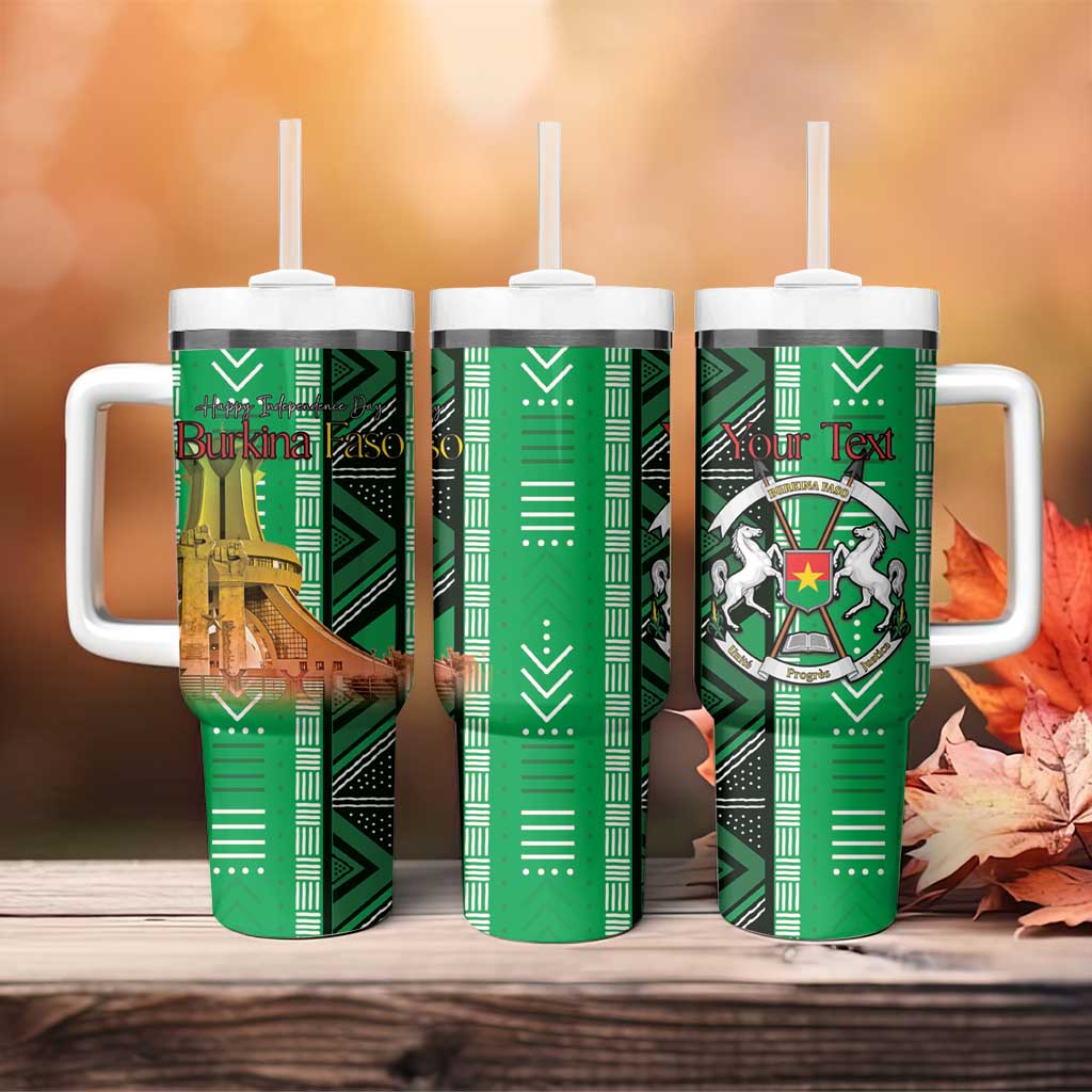 Burkina Faso Martyrs Day Personalized Tumbler With Handle Monument des Heros Nationaux LT15