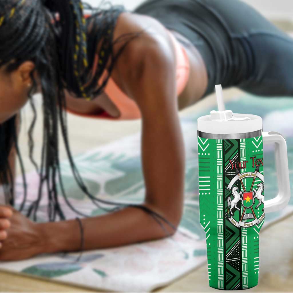 Burkina Faso Martyrs Day Personalized Tumbler With Handle Monument des Heros Nationaux LT15