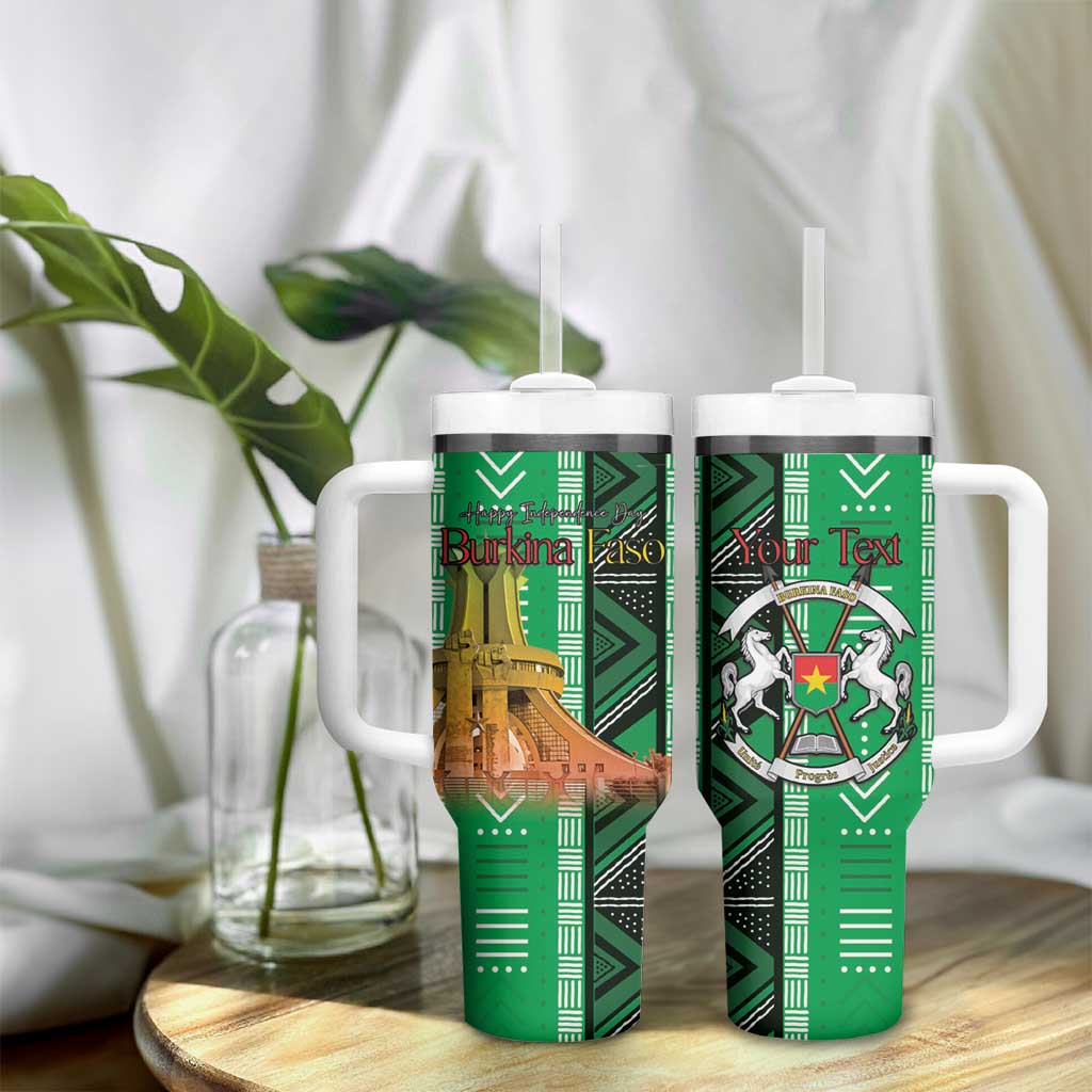 Burkina Faso Martyrs Day Personalized Tumbler With Handle Monument des Heros Nationaux LT15