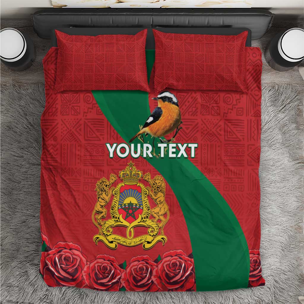Personalised Afro Morocco Bedding Set Happy Proclamation Day - African Pattern LT15