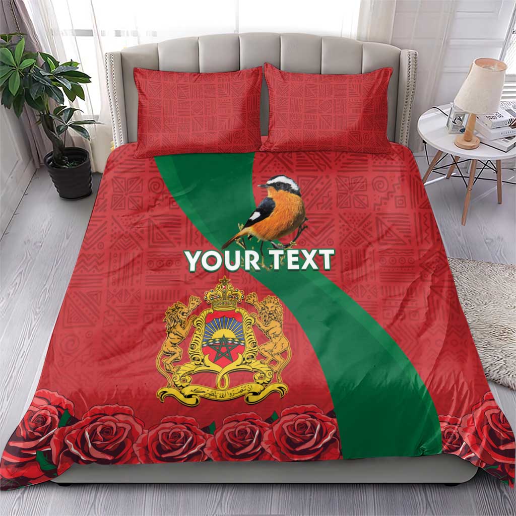 Personalised Afro Morocco Bedding Set Happy Proclamation Day - African Pattern LT15
