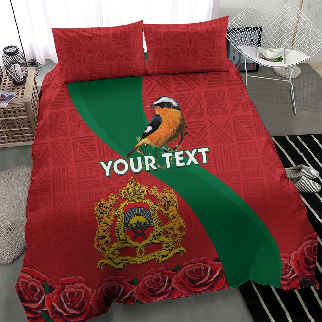 Personalised Afro Morocco Bedding Set Happy Proclamation Day - African Pattern LT15
