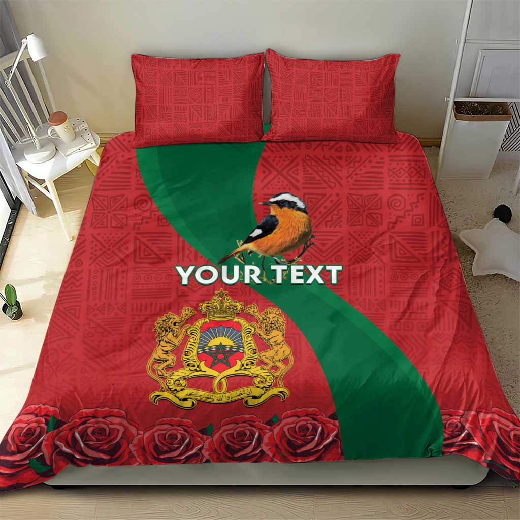 Personalised Afro Morocco Bedding Set Happy Proclamation Day - African Pattern LT15