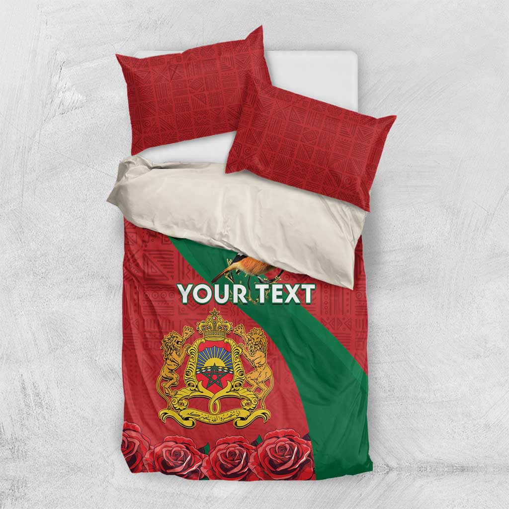 Personalised Afro Morocco Bedding Set Happy Proclamation Day - African Pattern LT15