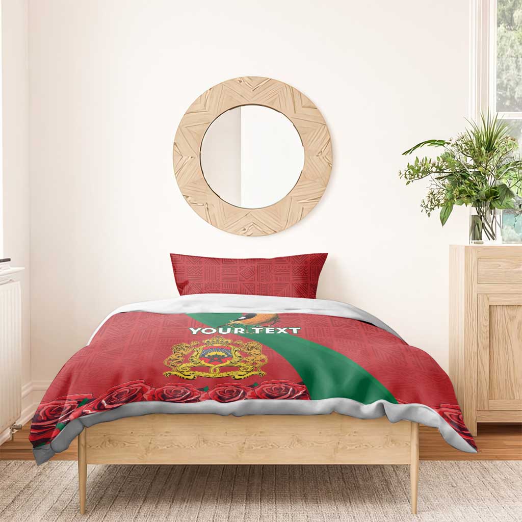 Personalised Afro Morocco Bedding Set Happy Proclamation Day - African Pattern LT15