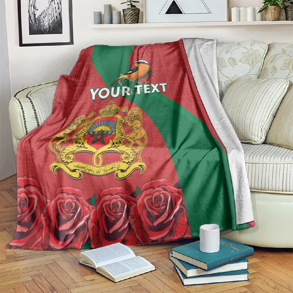 Personalised Afro Morocco Blanket Happy Proclamation Day - African Pattern LT15
