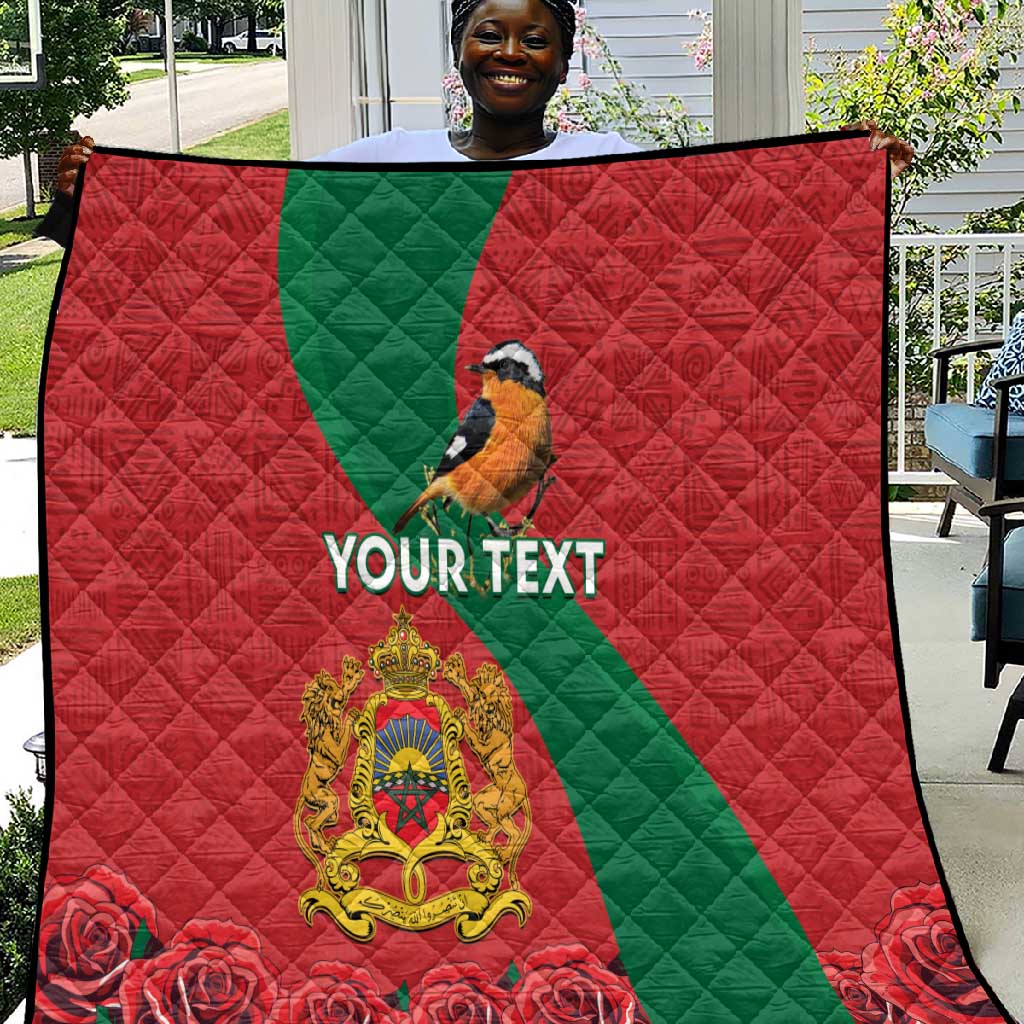 Personalised Afro Morocco Quilt Happy Proclamation Day - African Pattern LT15