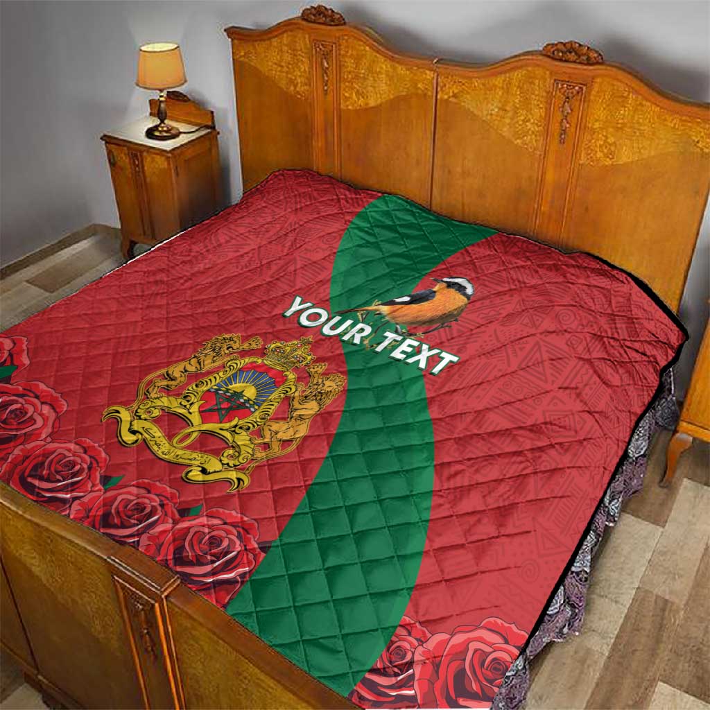 Personalised Afro Morocco Quilt Happy Proclamation Day - African Pattern LT15