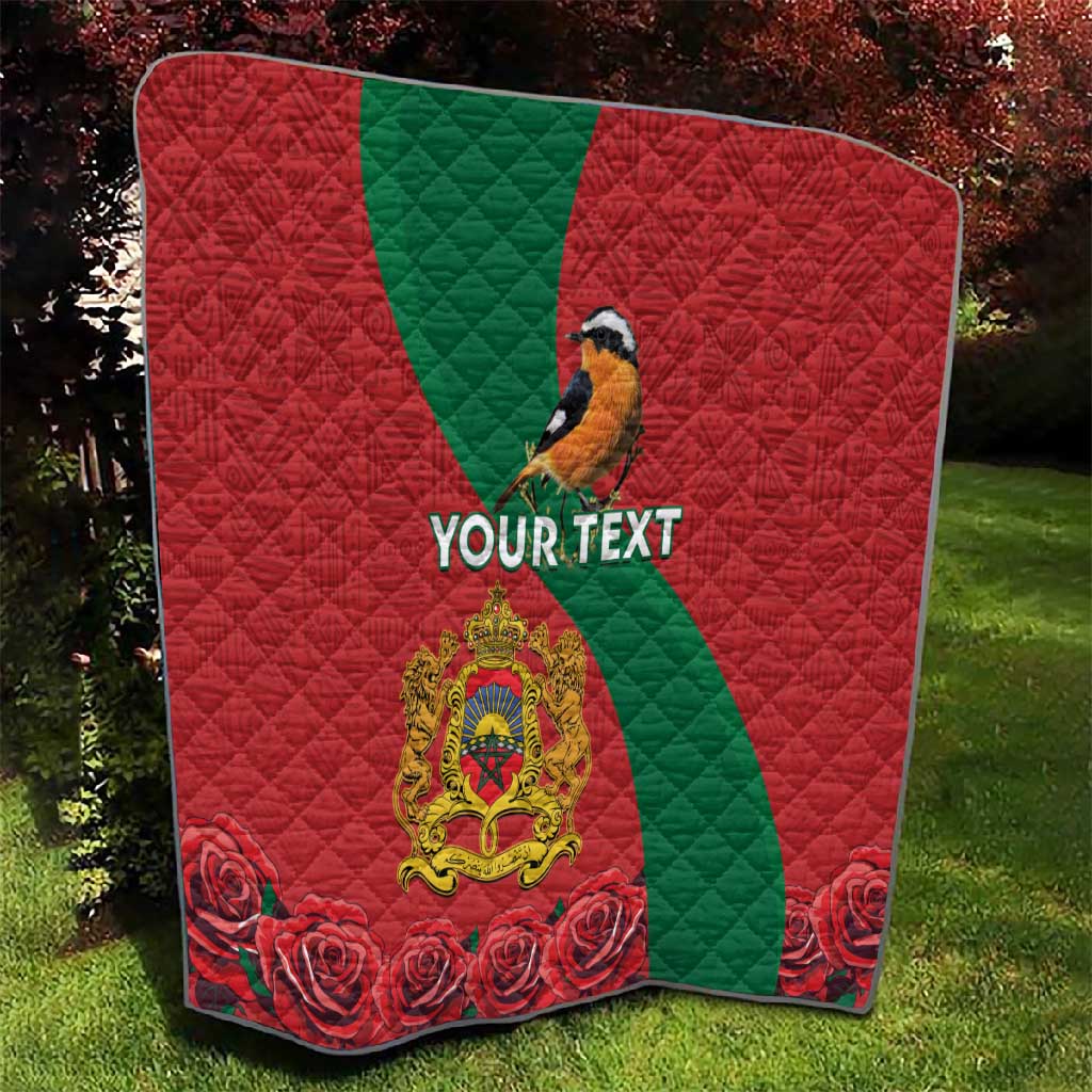 Personalised Afro Morocco Quilt Happy Proclamation Day - African Pattern LT15