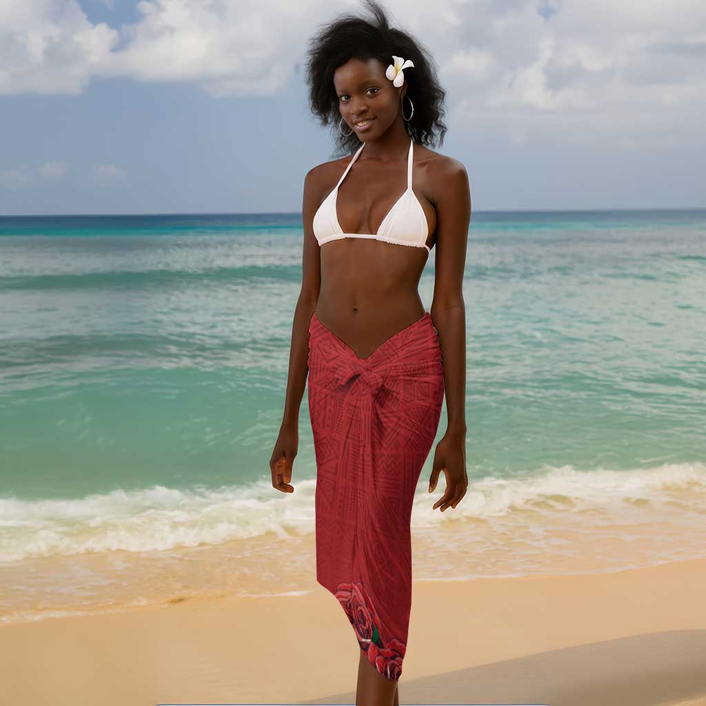 Personalised Afro Morocco Sarong Happy Proclamation Day - African Pattern LT15