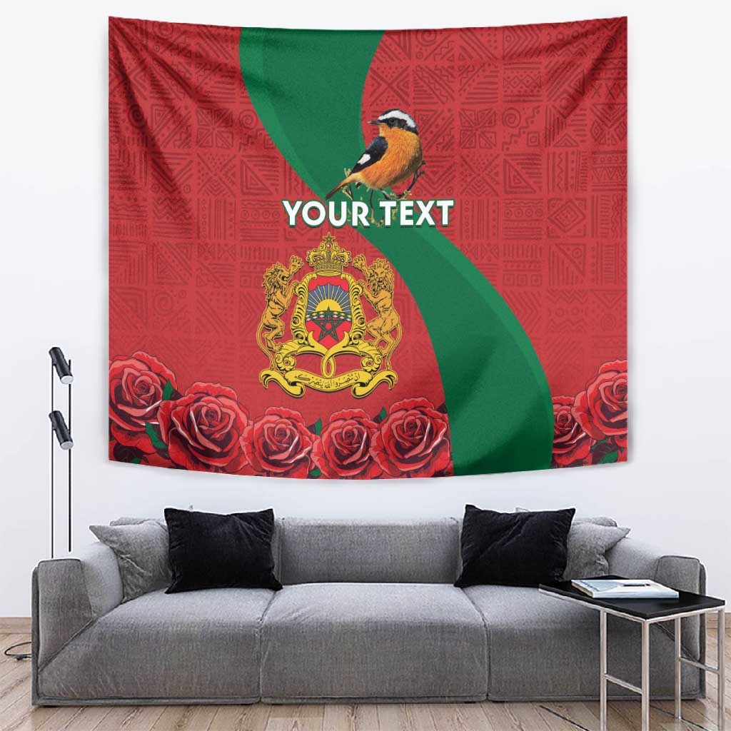 Personalised Afro Morocco Tapestry Happy Proclamation Day - African Pattern LT15