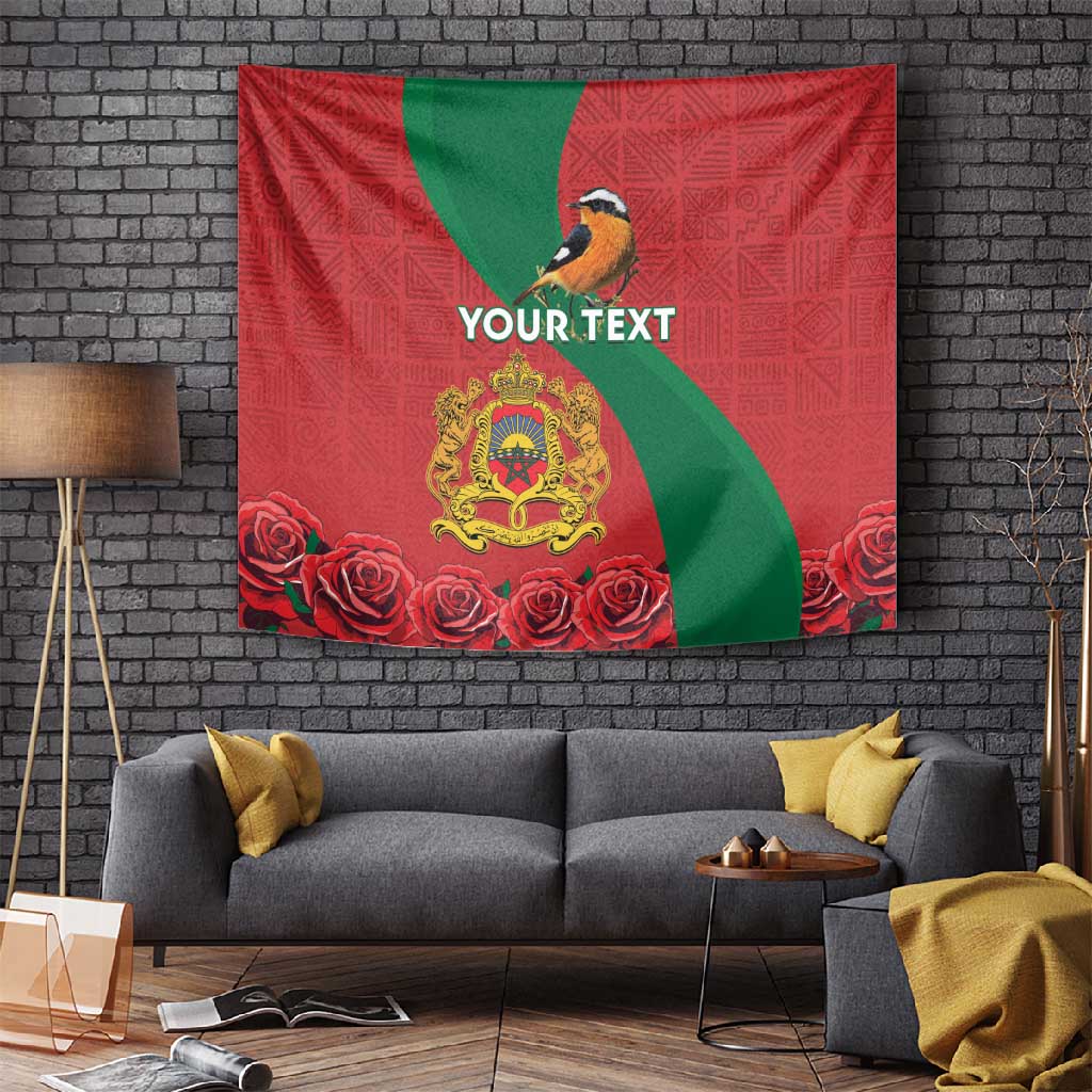Personalised Afro Morocco Tapestry Happy Proclamation Day - African Pattern LT15