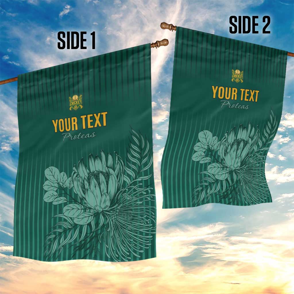 Custom South Africa Cricket Garden Flag Come On Proteas LT15