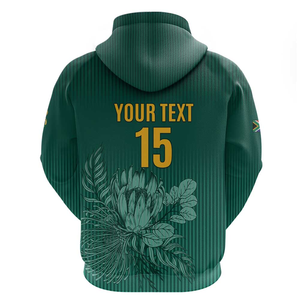 Custom South Africa Cricket Hoodie Road To Champions LT15