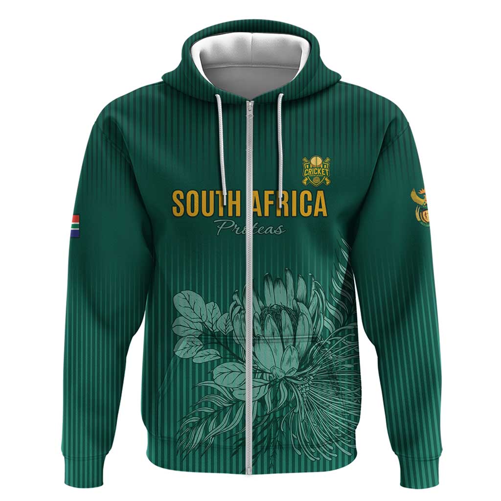Custom South Africa Cricket Hoodie Road To Champions LT15