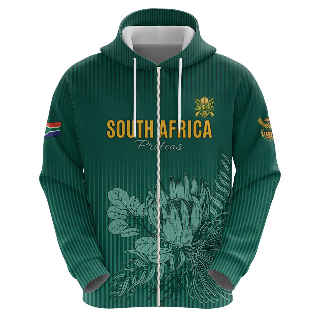 Custom South Africa Cricket Hoodie Road To Champions LT15
