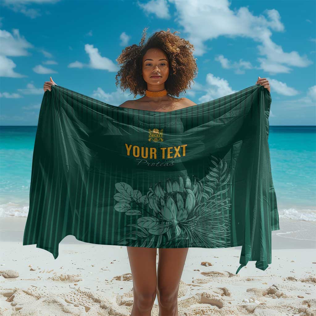 Custom South Africa Cricket Sarong Come On Proteas LT15