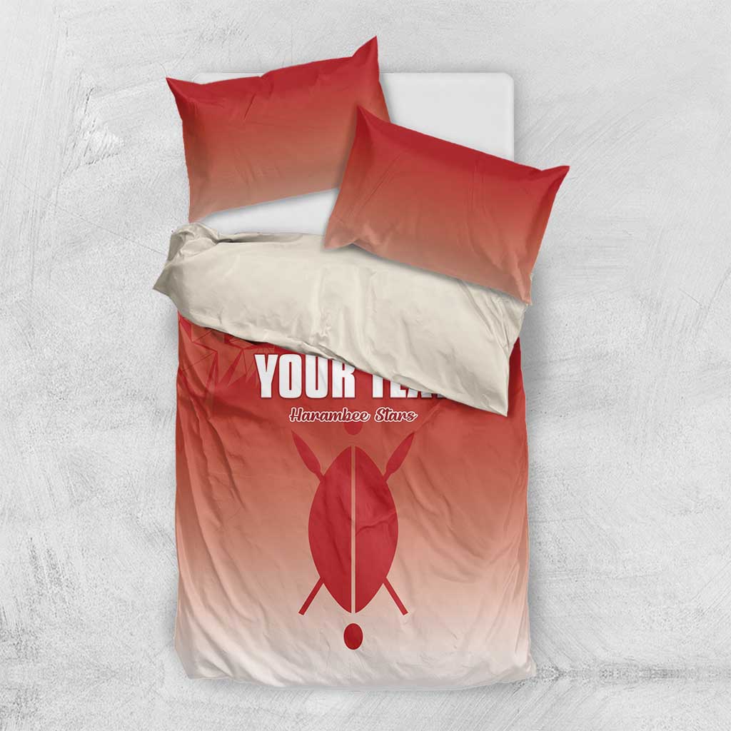 Kenya Football Custom Bedding Set Go Harambee Stars Go LT15