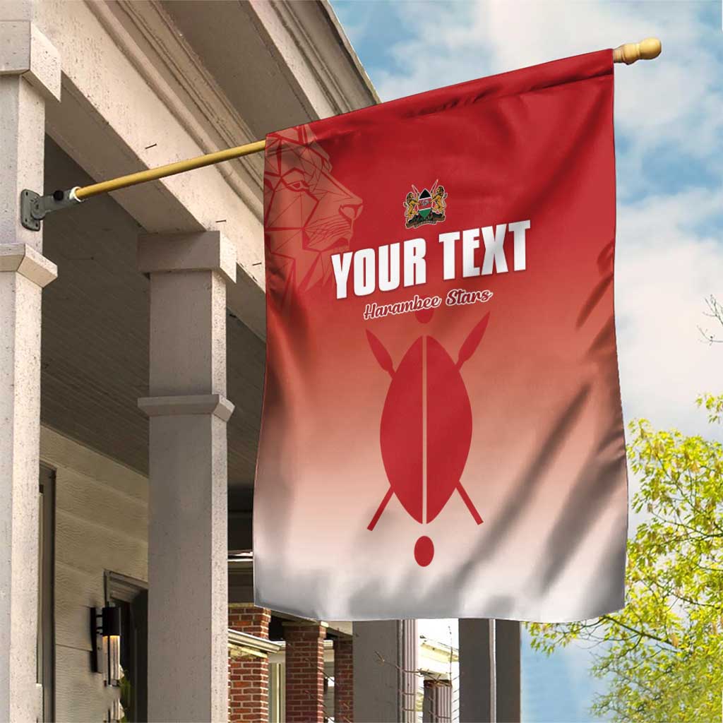 Kenya Football Custom Garden Flag Go Harambee Stars Go LT15