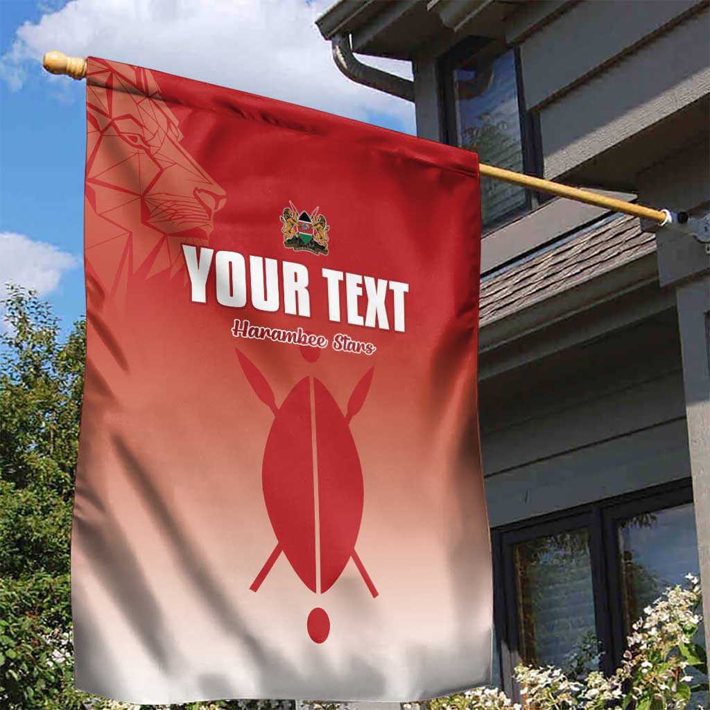 Kenya Football Custom Garden Flag Go Harambee Stars Go LT15