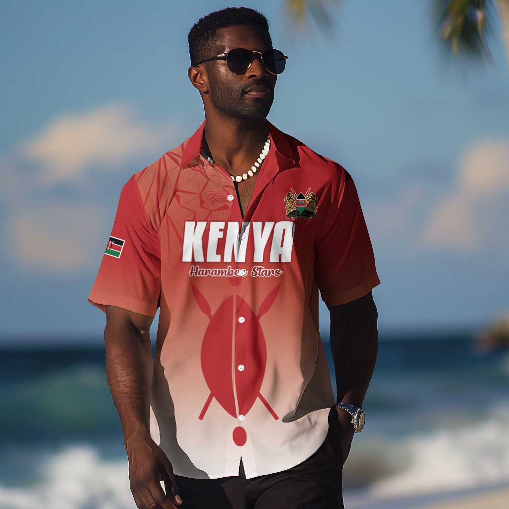 Kenya Football Custom Hawaiian Shirt Go Harambee Stars Go LT15