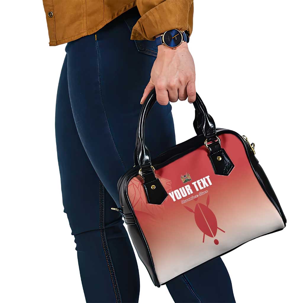 Custom Kenya Football Shoulder Handbag Harambee Harambee Stars LT15