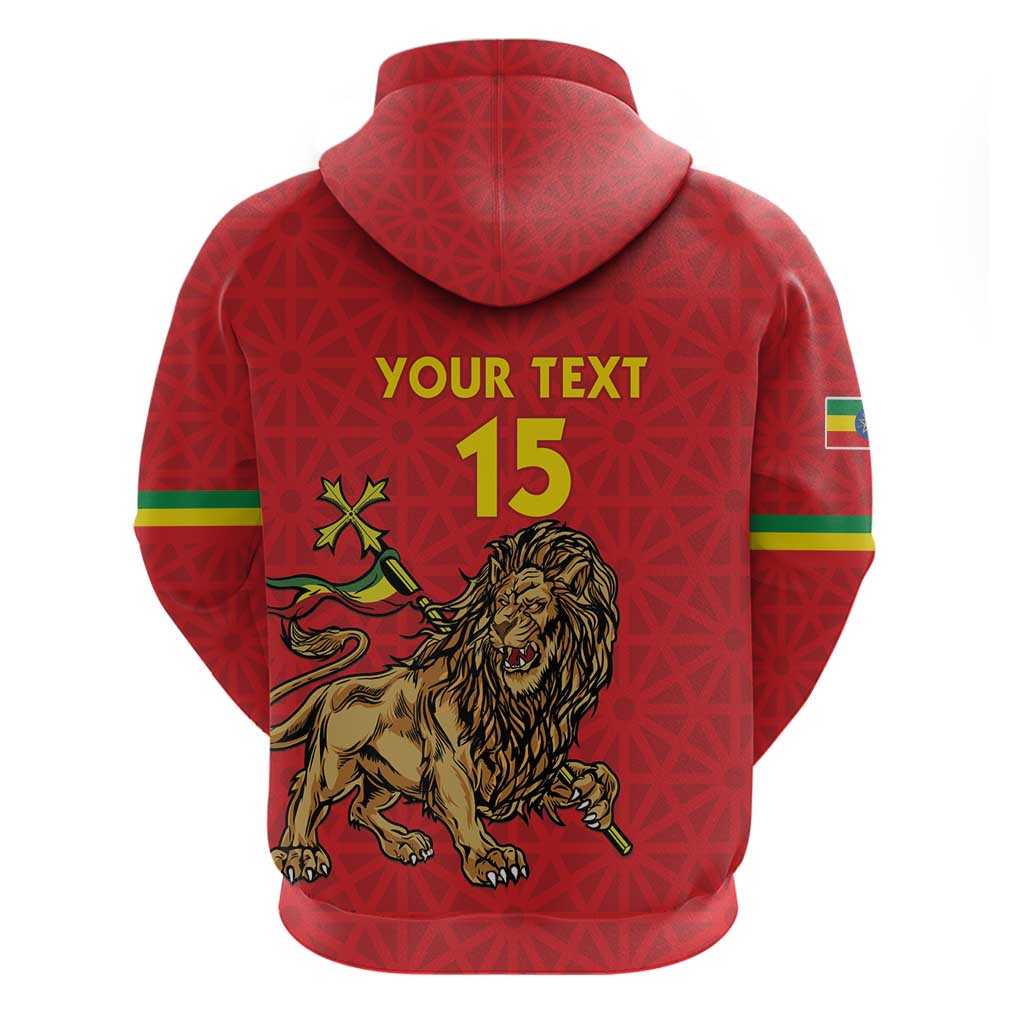 Custom Ethiopia Football Hoodie Come On Walia Ibex LT15