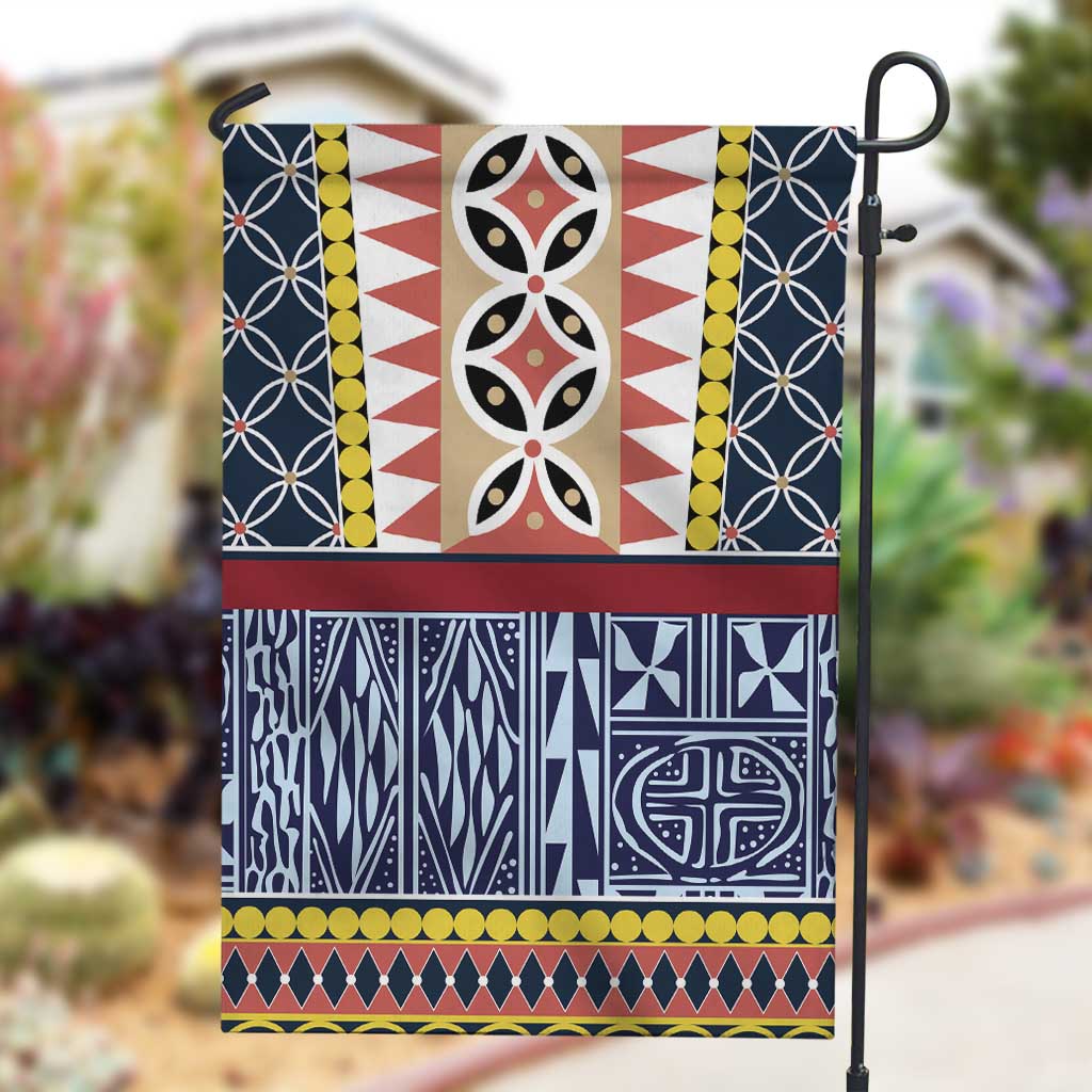 Toghu Bamenda Garden Flag Cameroon Traditional Pattern LT15