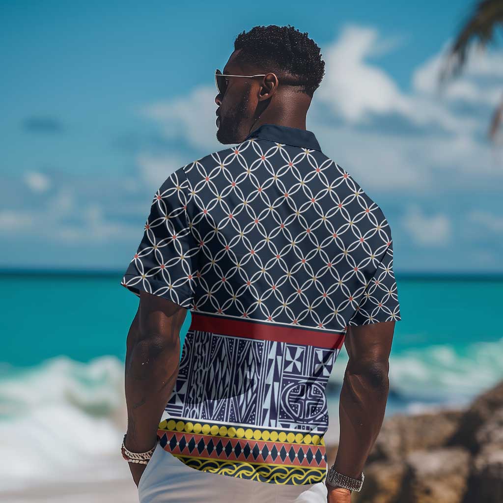 Toghu Bamenda Hawaiian Shirt Cameroon Traditional Pattern LT15