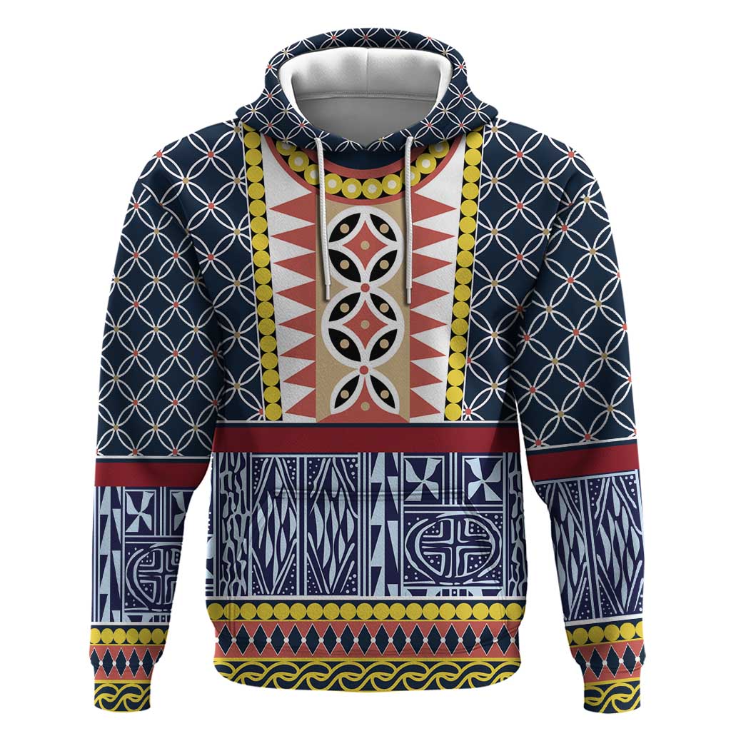 Toghu Bamenda Hoodie Cameroon North West Traditional Pattern LT15